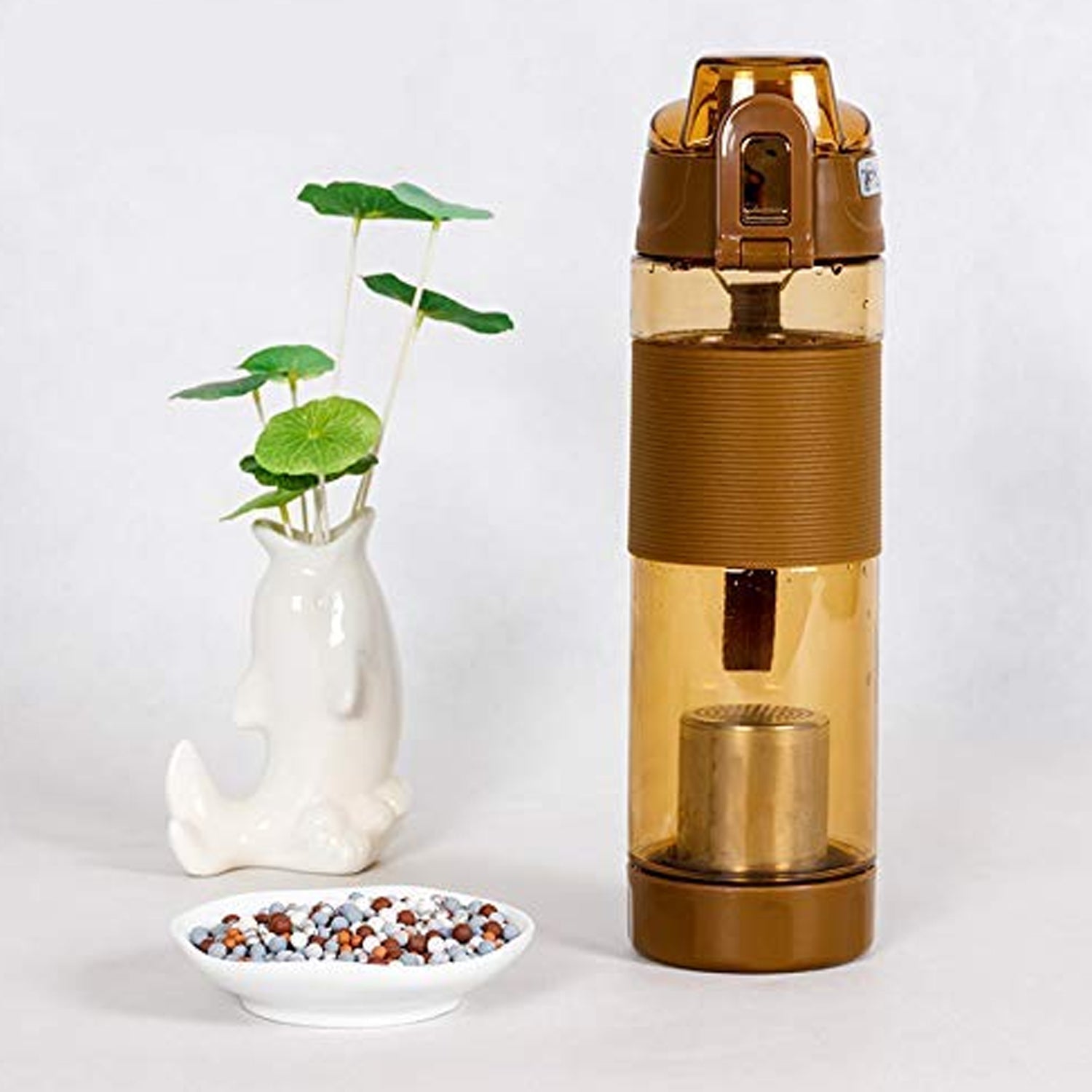 Alkaline Water Bottle, with Food Grade Plastic, Stylish and Portable (Particulates not included) Alkaline Water Bottle, with Food Grade Plastic, Stylish and Portable (Particulates not included)